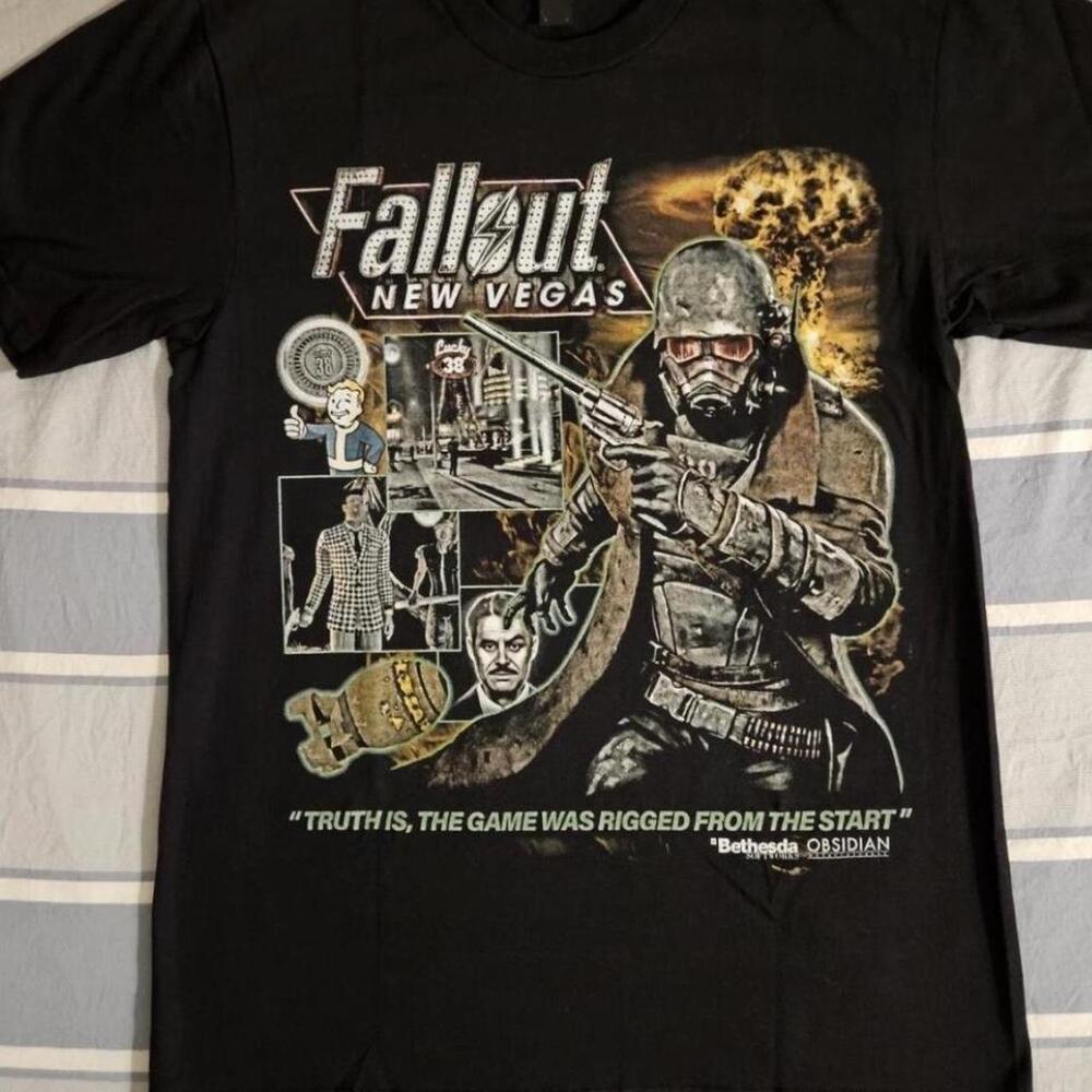 Fallout New Vegas Black T-Shirt